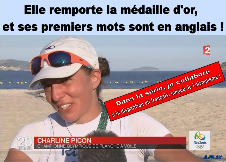 Charline Picon, championne olympique