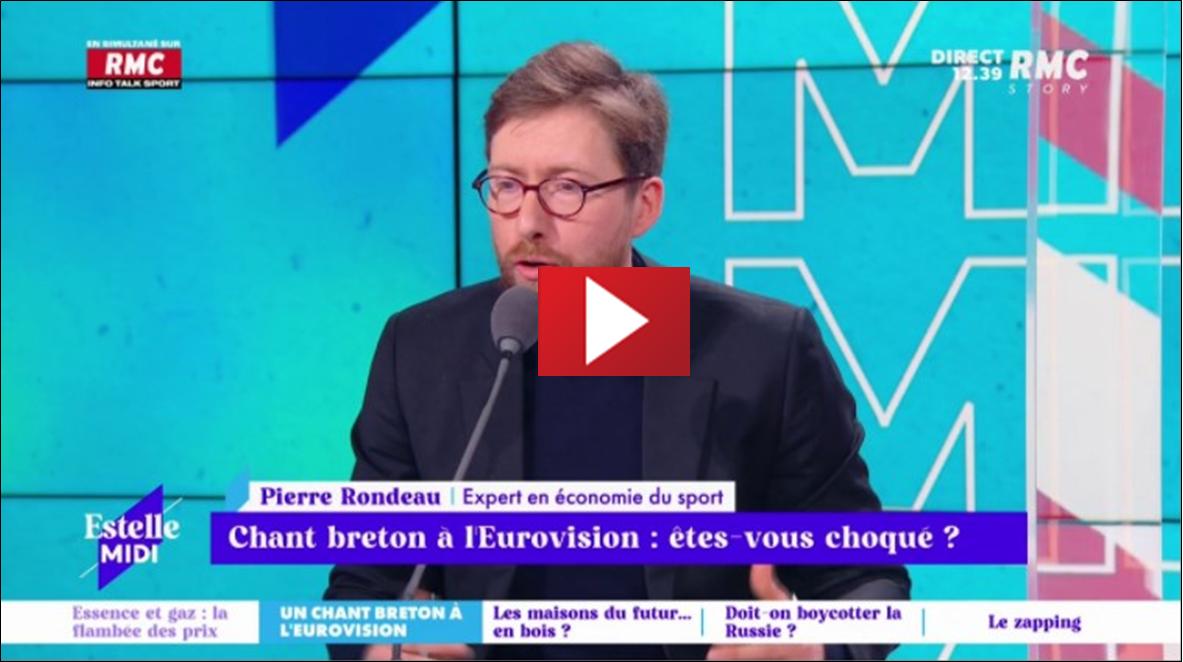 Pierre Rondeau et la chanson en breton pour reprsenter- a France  l'Eurovision-2022  Turin en Italie