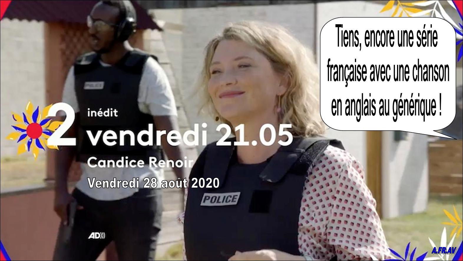 Série Candice Renoir avec Cécile Bois sur France 2