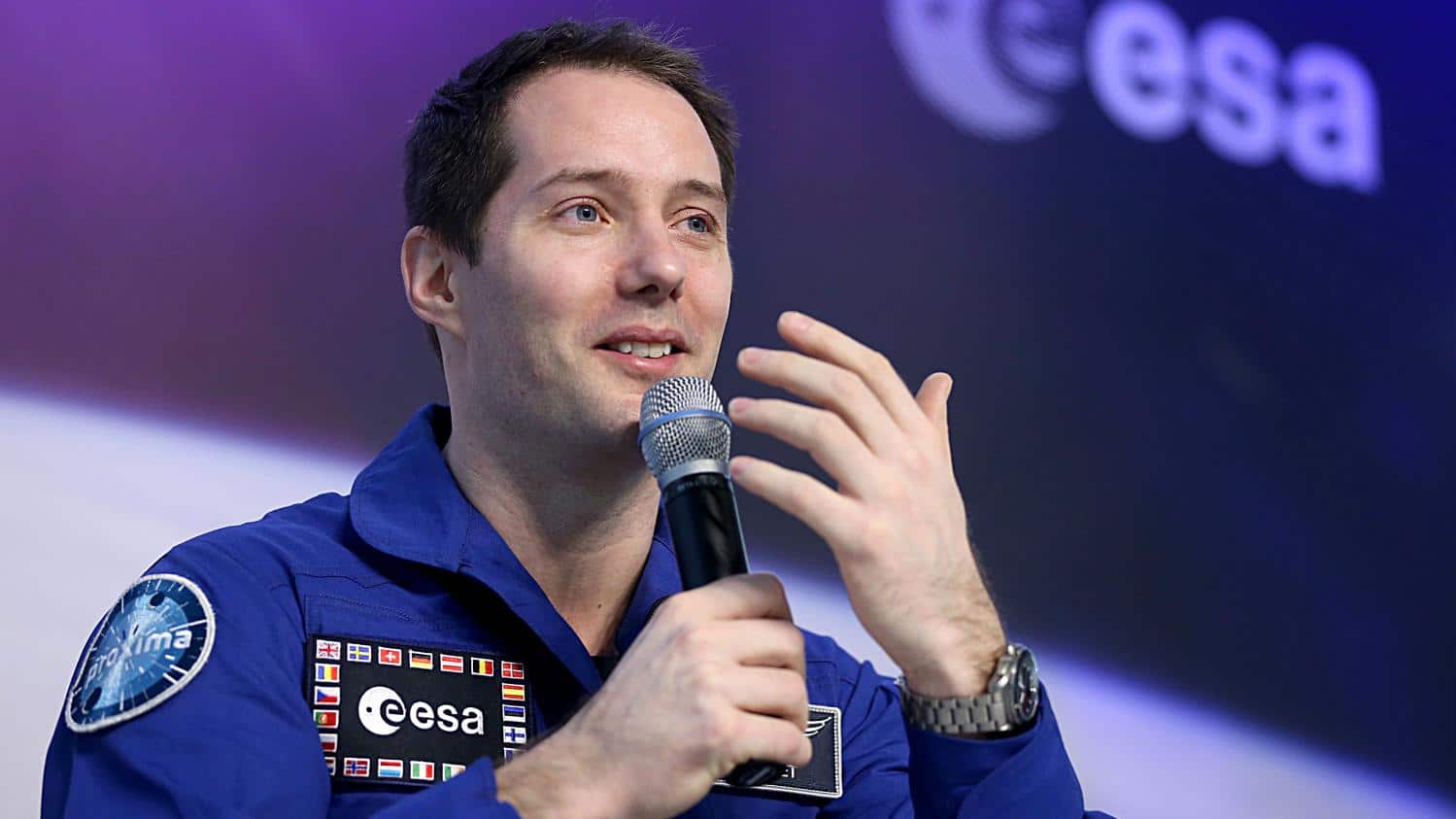 Thomas Pesquet, ESA, langue anglaise